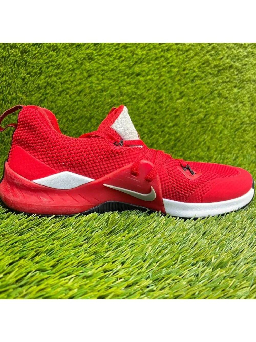 Nike Zoom Train Command Mens Size 6.5 Red White Athletic Running Shoes Sneakers